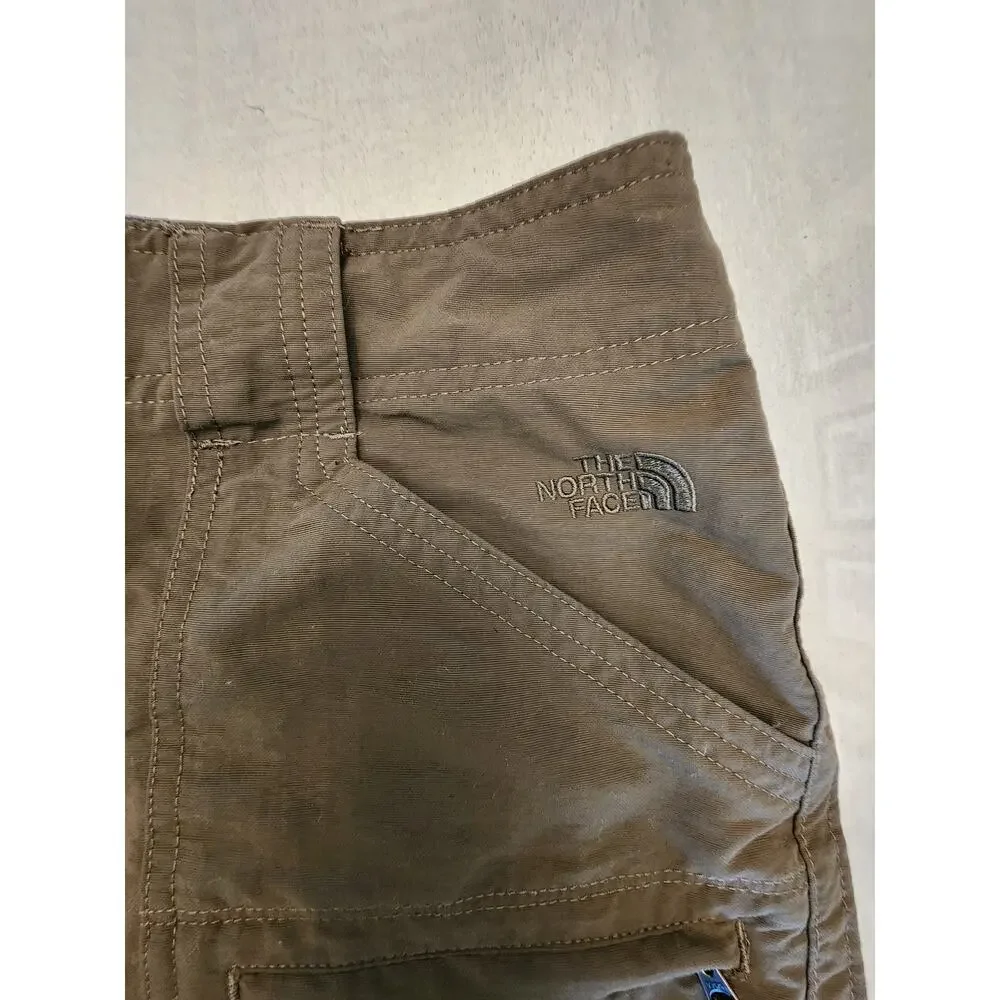 The North Face Brown Cargo Jean Shorts